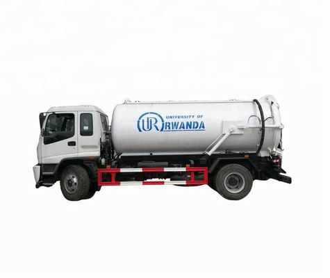 calidad  Japanese carbon steel Q235 low price garbage collection vacuum suction truck 10000liters sewage truck for sale fábrica
