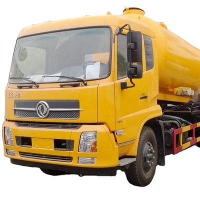 calidad  High Quality Steel Plate (6mm) Dongfeng 4X2 12CBM Vacuum Sewage Suction Truck Factory Price Sewage Trucks For Sale fábrica