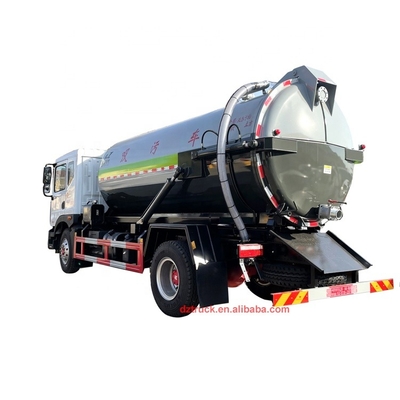New Arrival 12000L Mobile Sewage Treatment High Pressure Sewage Suction Dredging Jet Truck For Sale